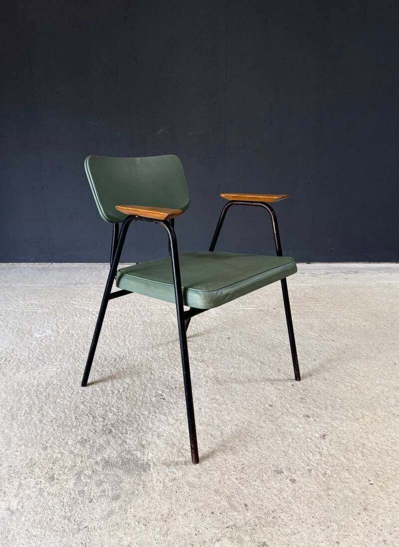 Space Age Design fauteuil "M" van Pierre Guariche voor Meurop, ca. jaren 1950 photo Meubels