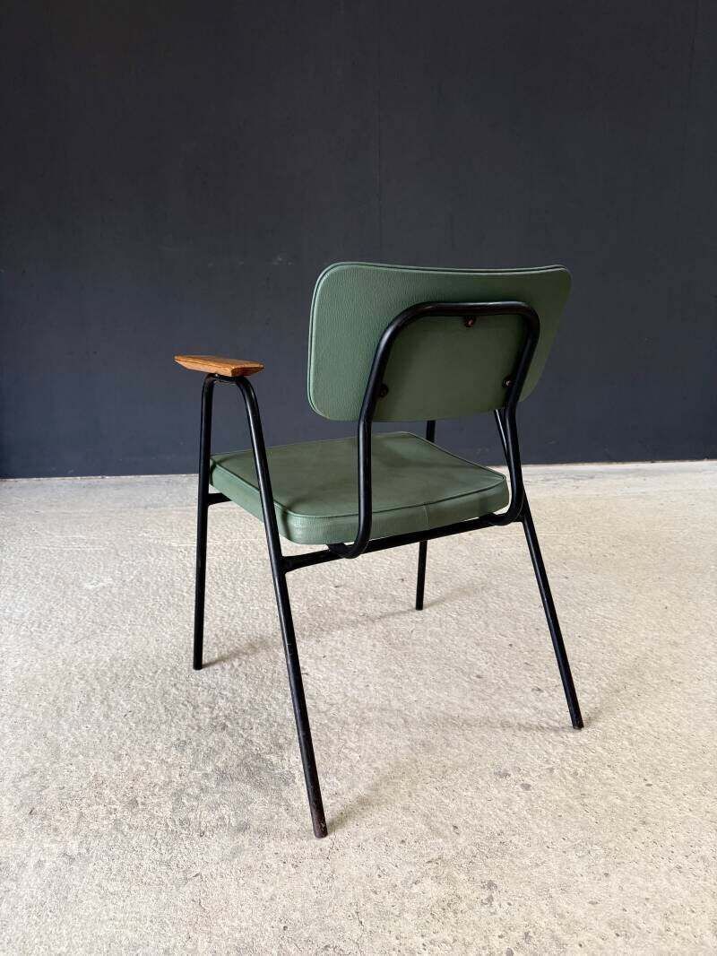Space Age Design "M" Armchair By Pierre Guariche For Meurop, 1950's photo buy