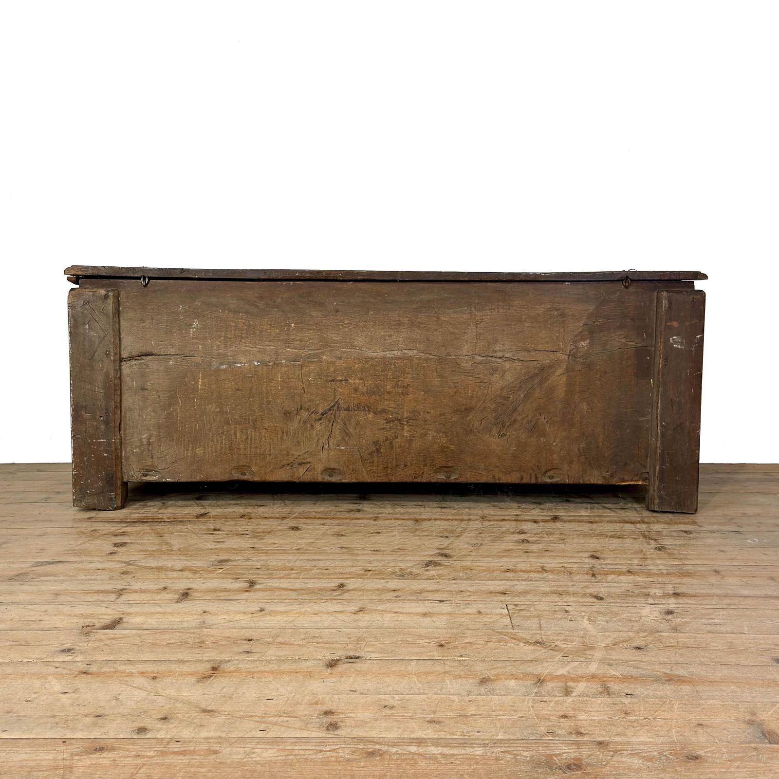 photo for sale Antique Early Welsh Oak Large Coffer | Antique Coffer | Antique Furniture | Antiques | Antique Storage (M 6906)