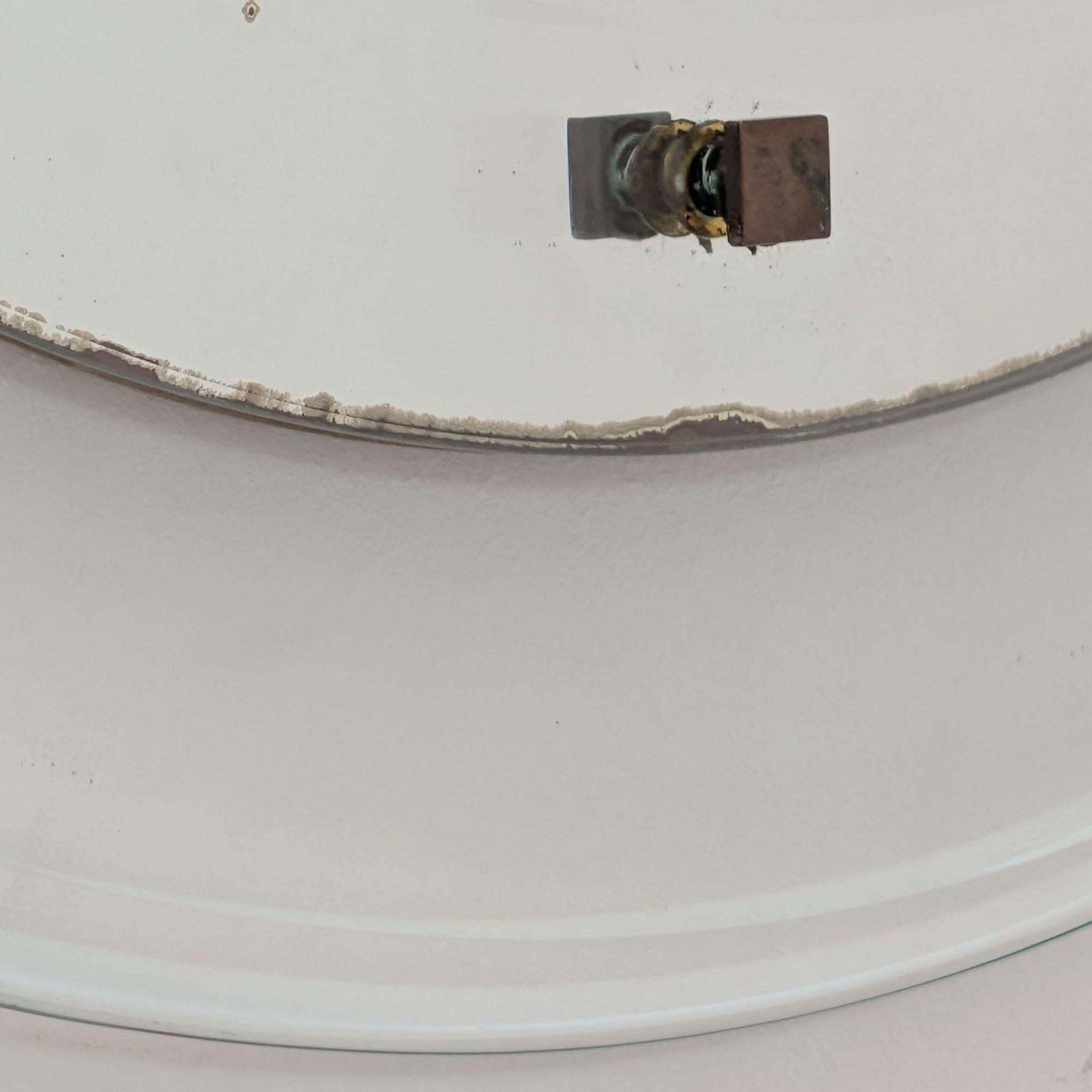 1960s Max Ingrand Style Fontana Arte Round Mirror Murano Glass And Brass photo furniture