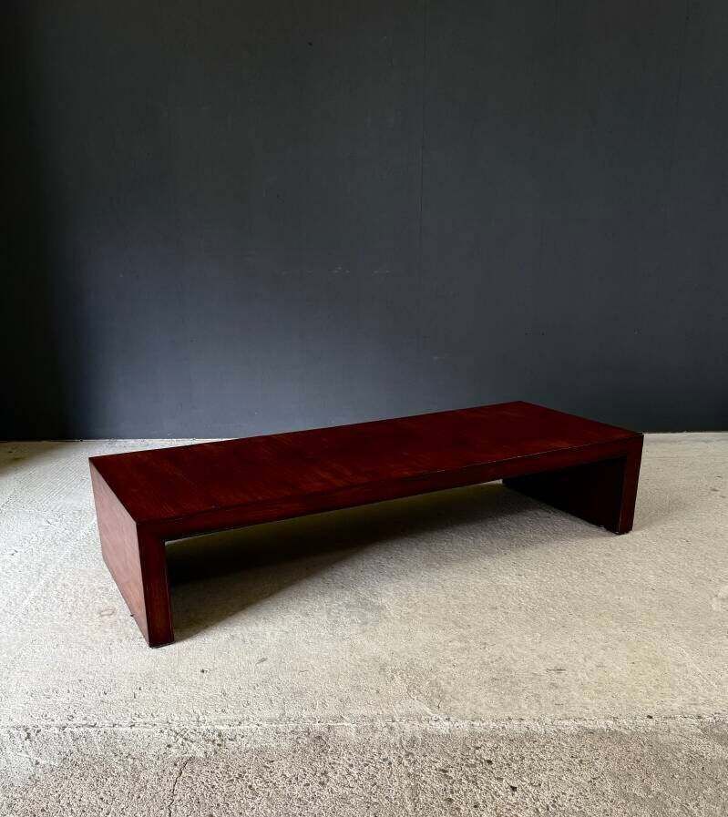Modernist Design Bamboo Coffee Table By Axel Vervoordt, 1980's photo furniture