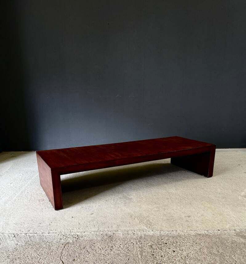 Modernist Design Bamboo Coffee Table By Axel Vervoordt, 1980's photo Furniture