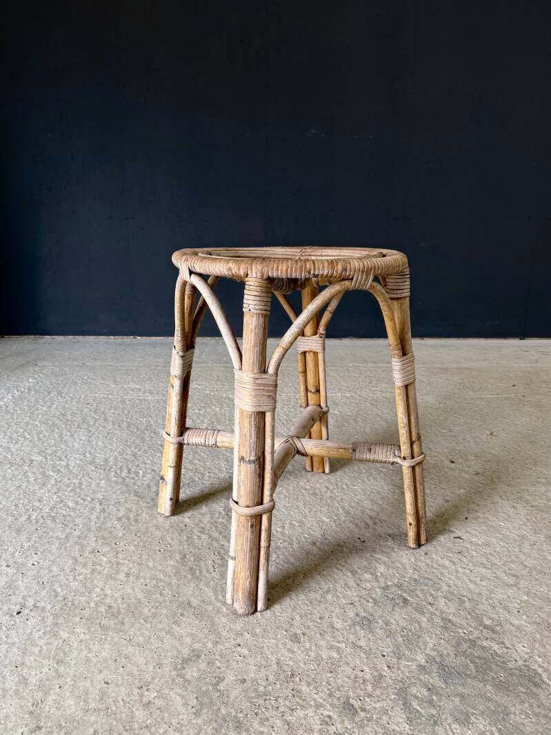 1100.0 Boho Design Bamboo Krukkenset, Italië, ca. jaren 1960 photo