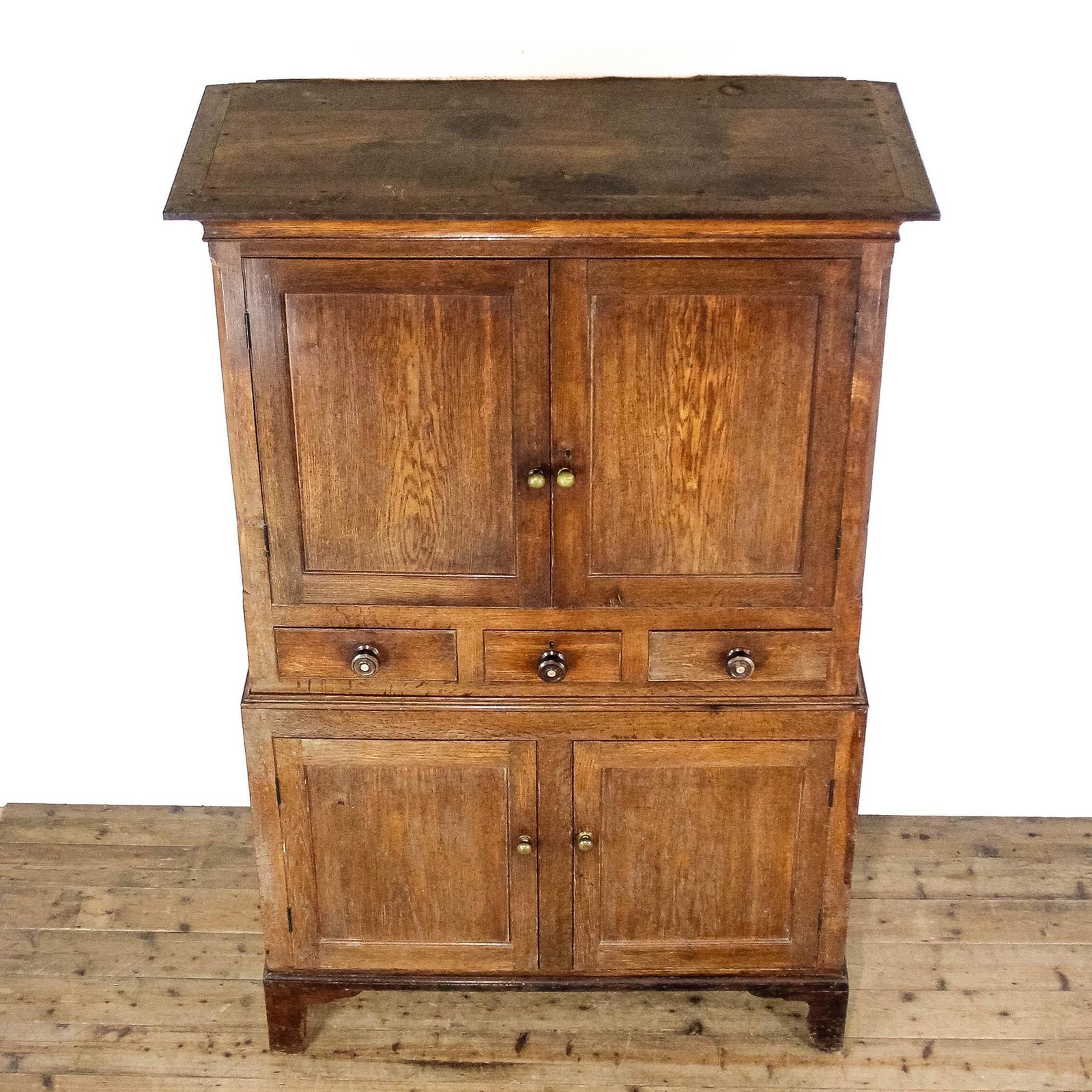 Antique 19th Century Oak Linen Press Cupboard | Antique | Early Antiques | Antique Storage | Antique Cupboard photo buy