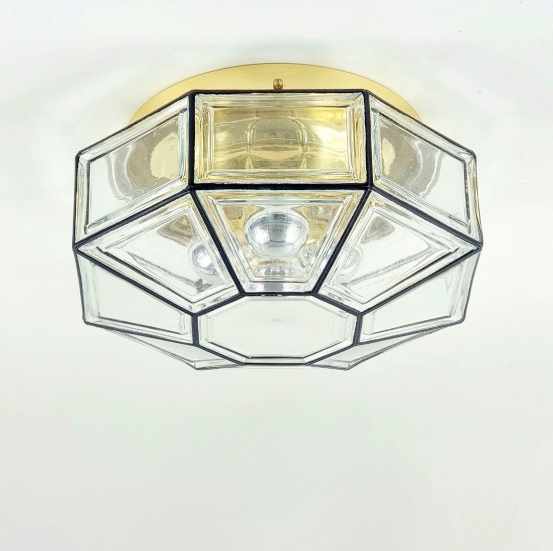 Plafonnier mid-century XL de Limburg, Allemagne, années 1960/1970 photo furniture