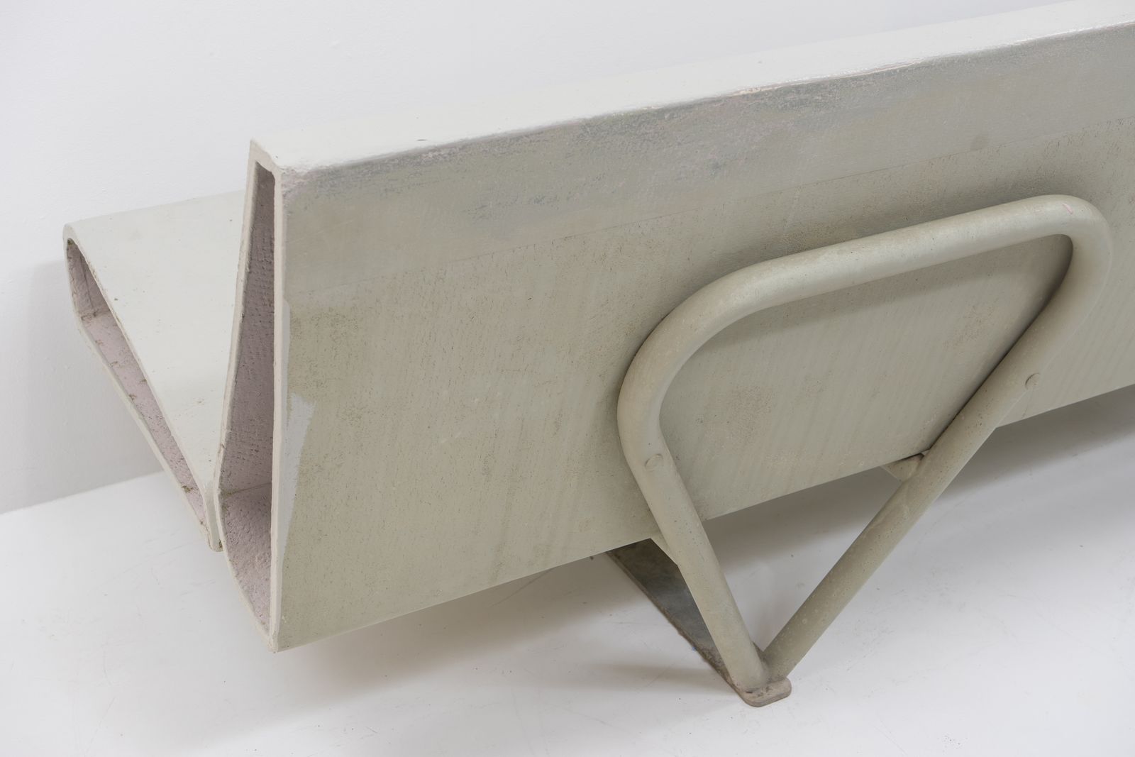 Eternit Bench By André Lasserre For Eternit Sa, Switzerland 1970s photo Furniture