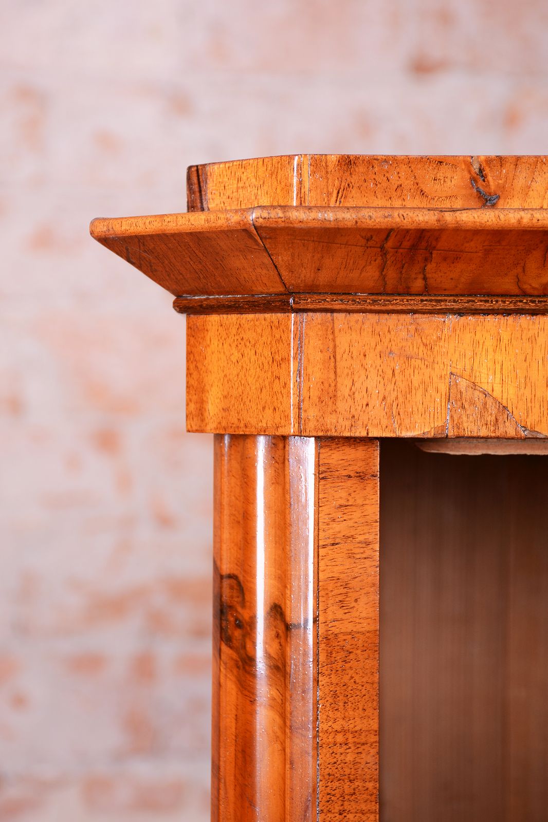 photo furniture Restored Biedermeier Cabinet, Walnut, Revived Polish, Austria, 1830s