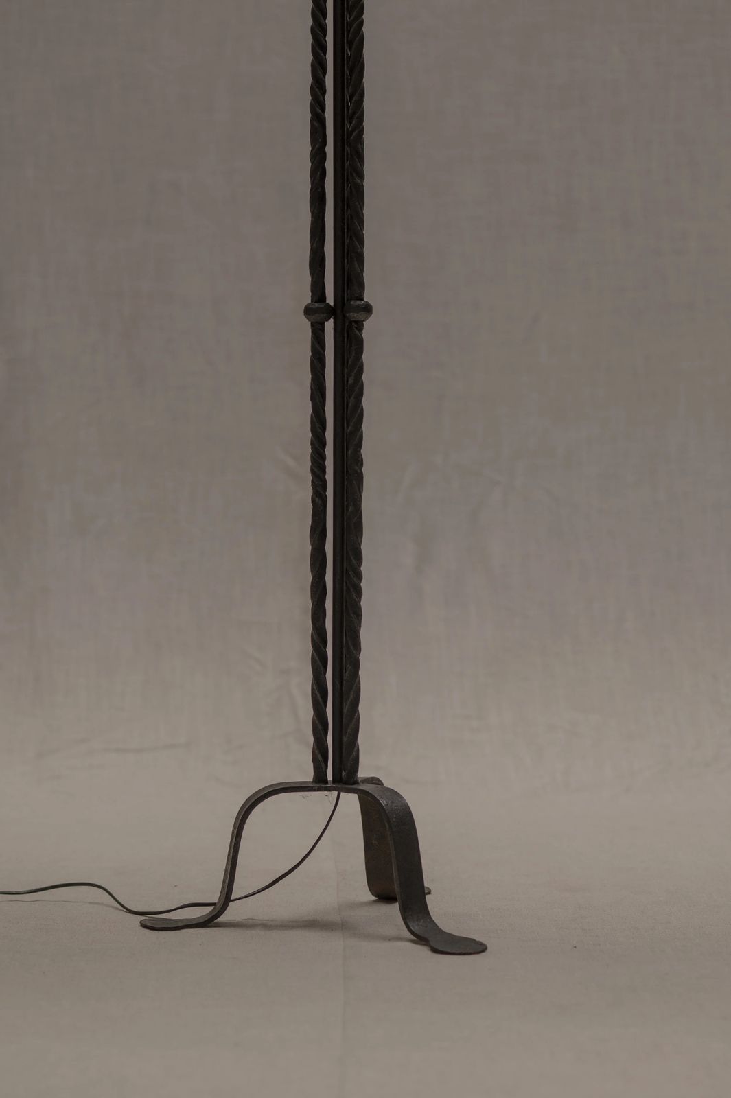 French Mid Century Brutalist Floor Lamp, 1960/70s photo Lighting