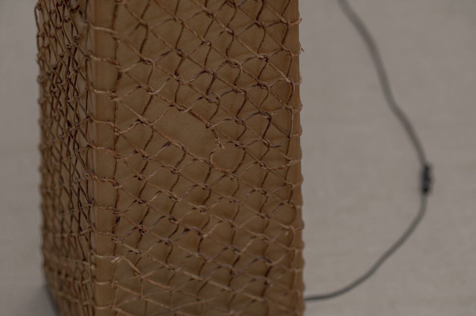 photo for sale Large French Fiberglass Floor Lamp, 1970/80s