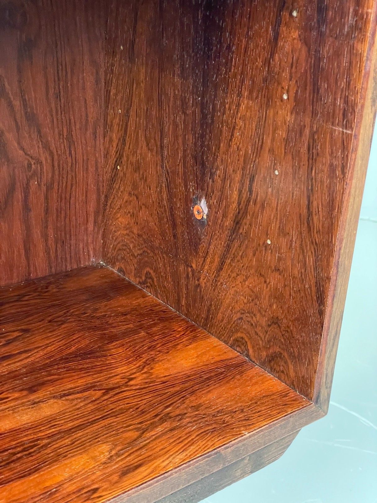 Vintage Danish 1960s Bookcase By Hjornebo Darkwood Retro Shelving Eb12065 photo vinterior