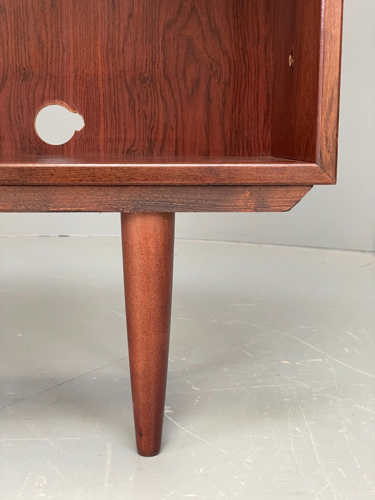 photo vinterior Vintage Danish 1960s Bookcase By Hjornebo Darkwood Retro Shelving Eb12065