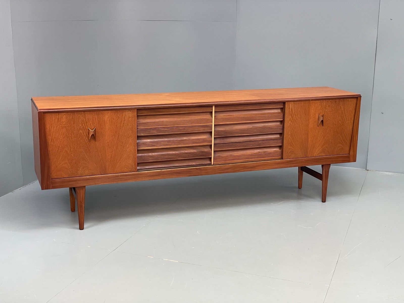 Vintage 1960s Teak Sideboard Elliots Of Newbury Mid Century Drawers Eb12060