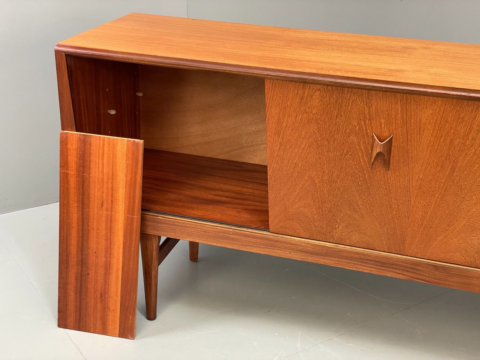 photo vintage Vintage 1960s Teak Sideboard Elliots Of Newbury Mid Century Drawers Eb12060