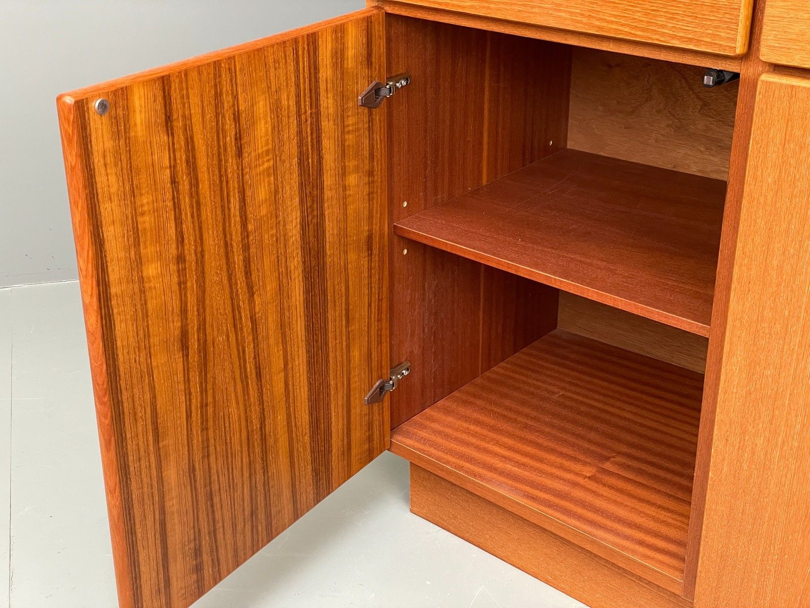 Vintage 1980s Teak Sideboard By Gangsø Danish Retro Shelving Drawers Eb12075 photo buy