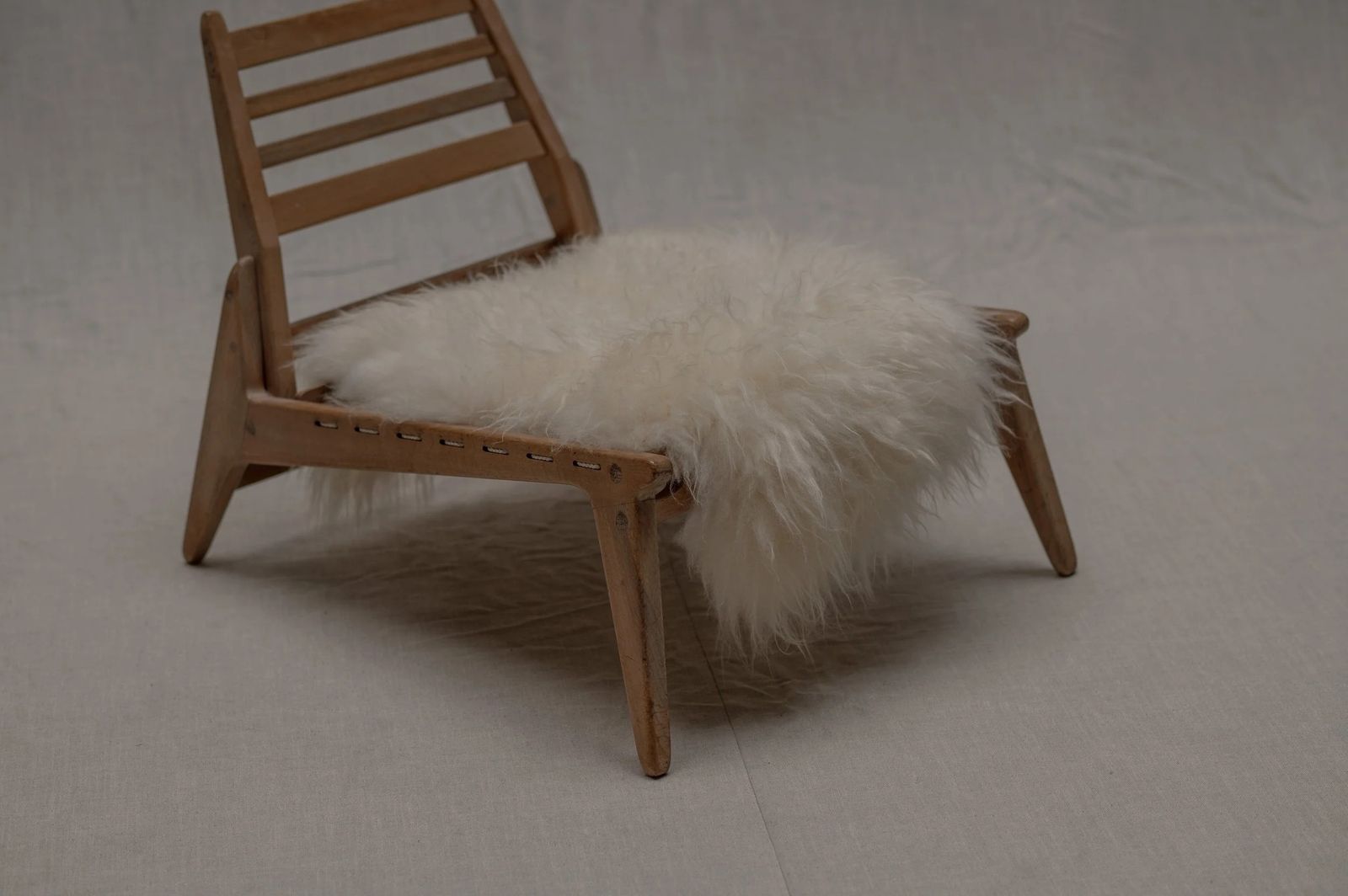 Vintage ‘Hunting’ Lounge Chair By Veb Deutsche Werkstätten Hellerau, Circa 1950s photo furniture