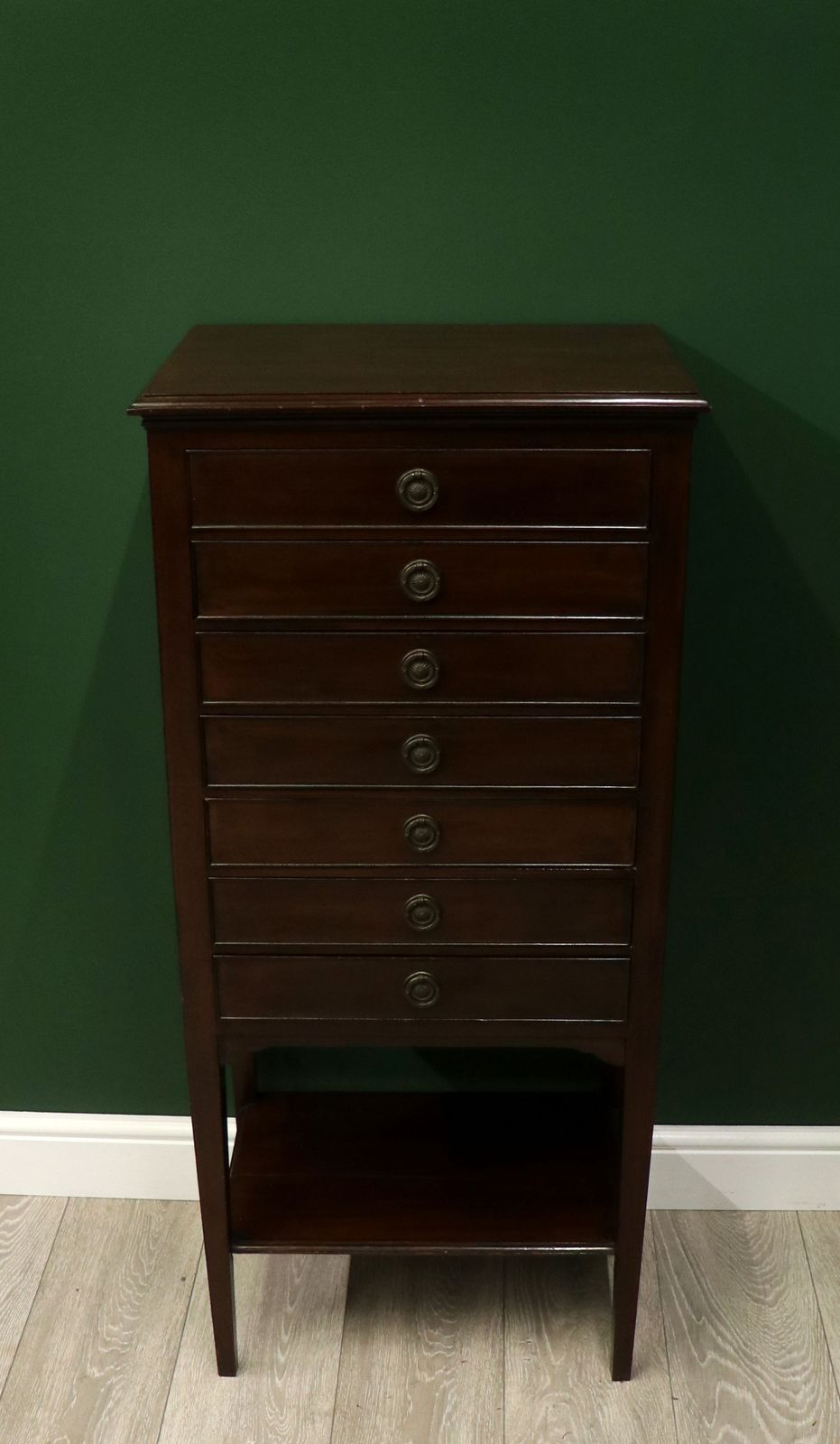 An Early 20th Century Mahogany Music Cabinet. photo furniture
