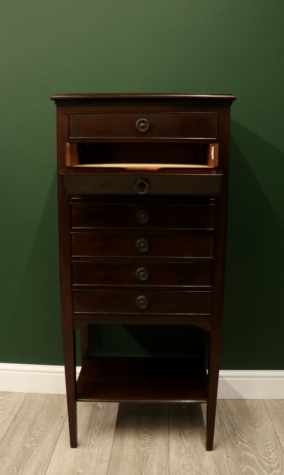 An Early 20th Century Mahogany Music Cabinet. photo Furniture