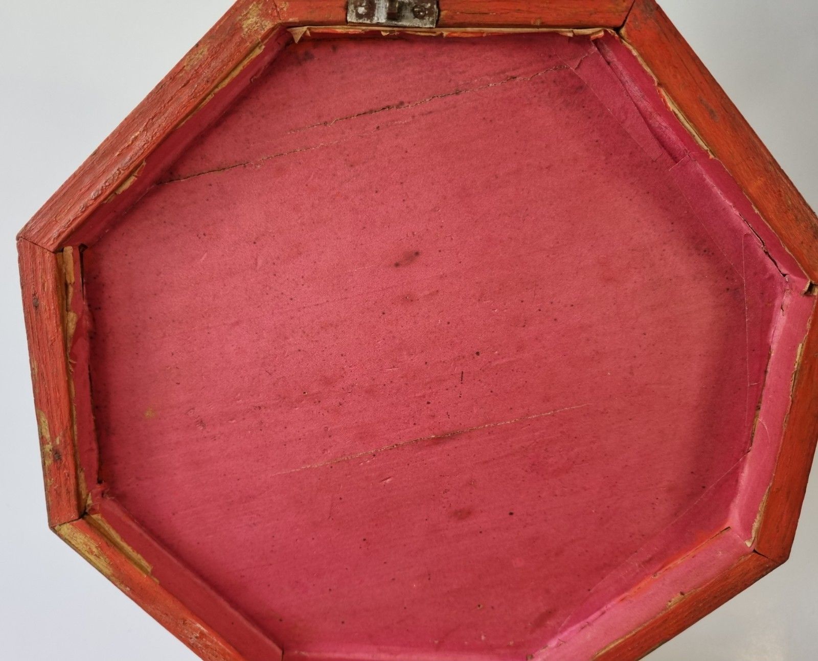 photo for sale Eary 20th Century Wooden Inlaid Hexagonal Box Writing Jewellery Georgian Revival