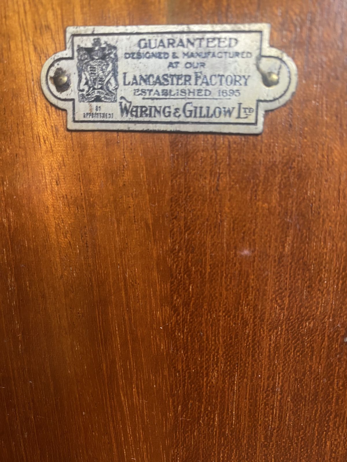 photo for sale Rare Antique Waring & Gillow Bedside Cabinets