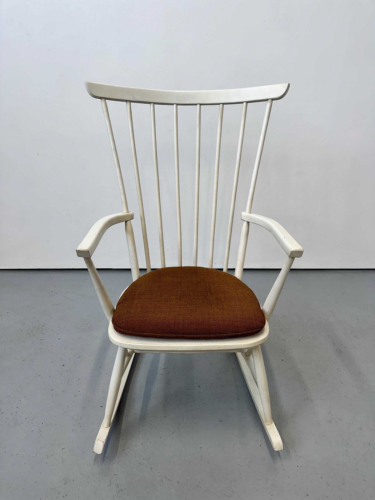 Vintage 1960s Swedish Danish Rocking Chair. Lena Larsson Nesto. Scandi Mid Century photo furniture