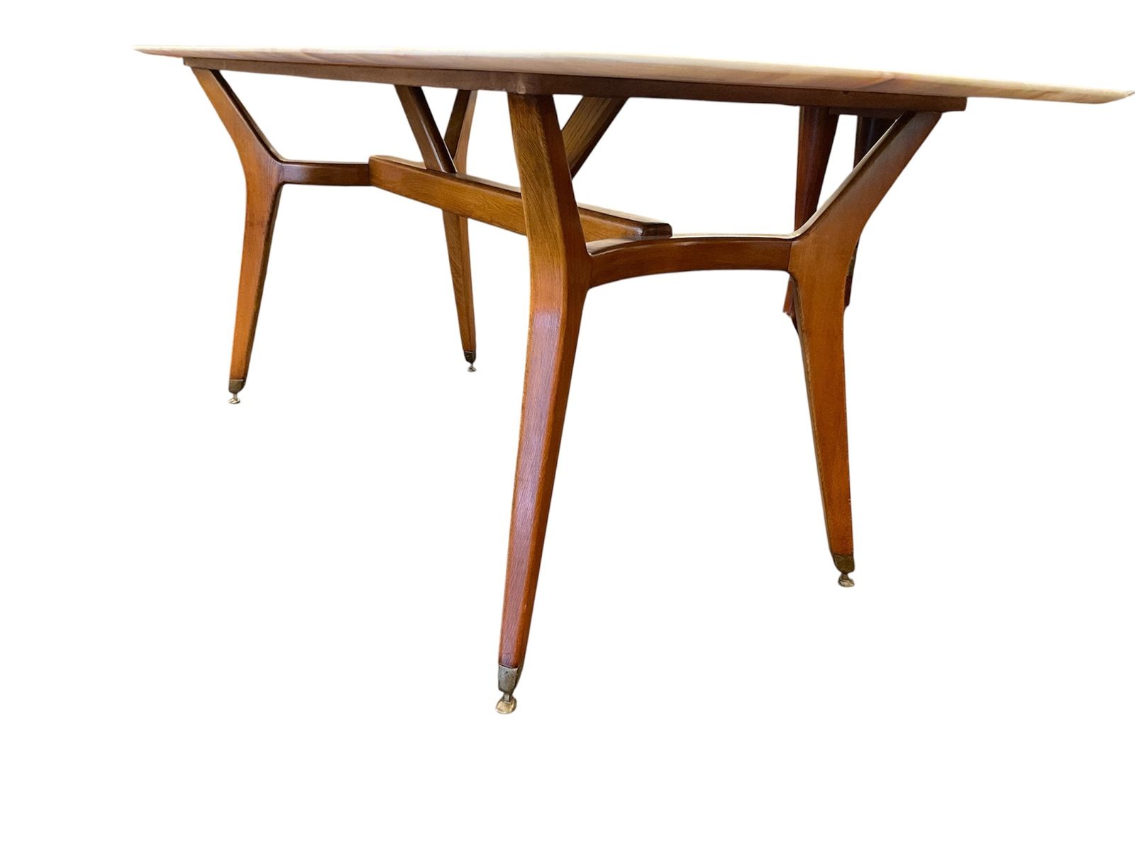 Italian 1950's Onyx Top Dining Table By Ico Parisi photo furniture