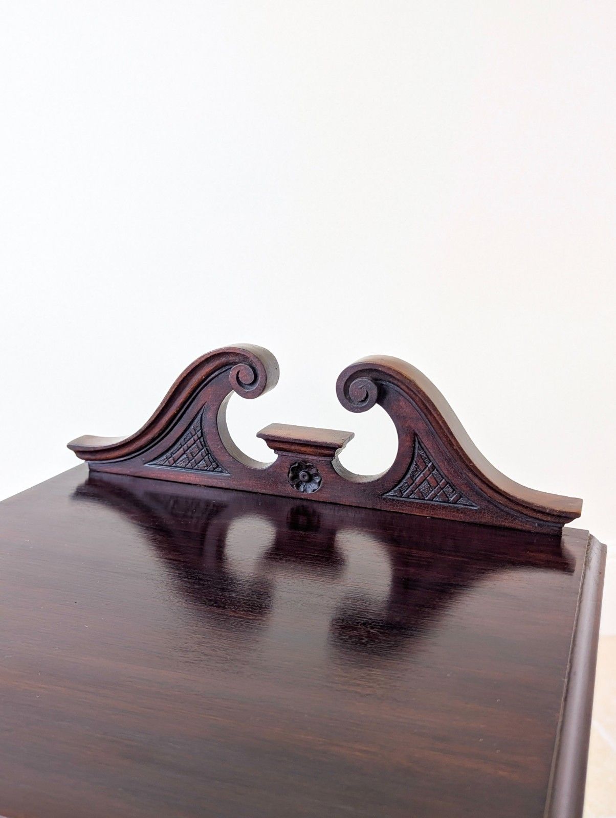 Antique Victorian Mahogany Bedside Cabinet C.1870 photo buy