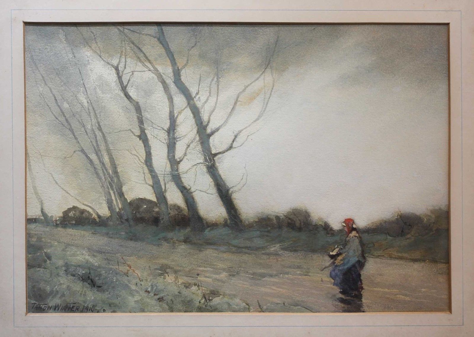 photo for sale Antique Original Art Work By William Tatton Winter, Rba.  Victorian