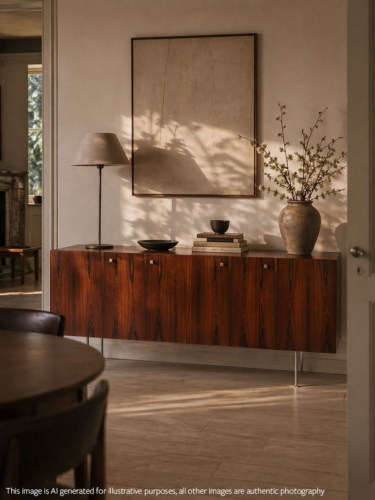 Danish Rosewood Sideboard By Poul Nørreklit For Georg Petersens Møbelfabrik C.1965 photo 3850.0