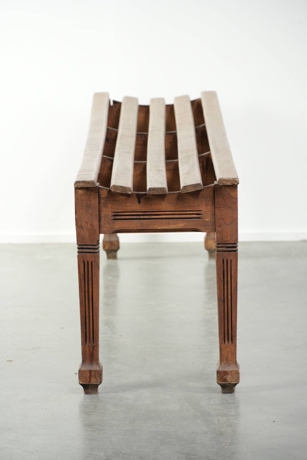 Stylish Antique French Oak Hall Bench/Dining Table Bench From The Late 19th Century photo furniture