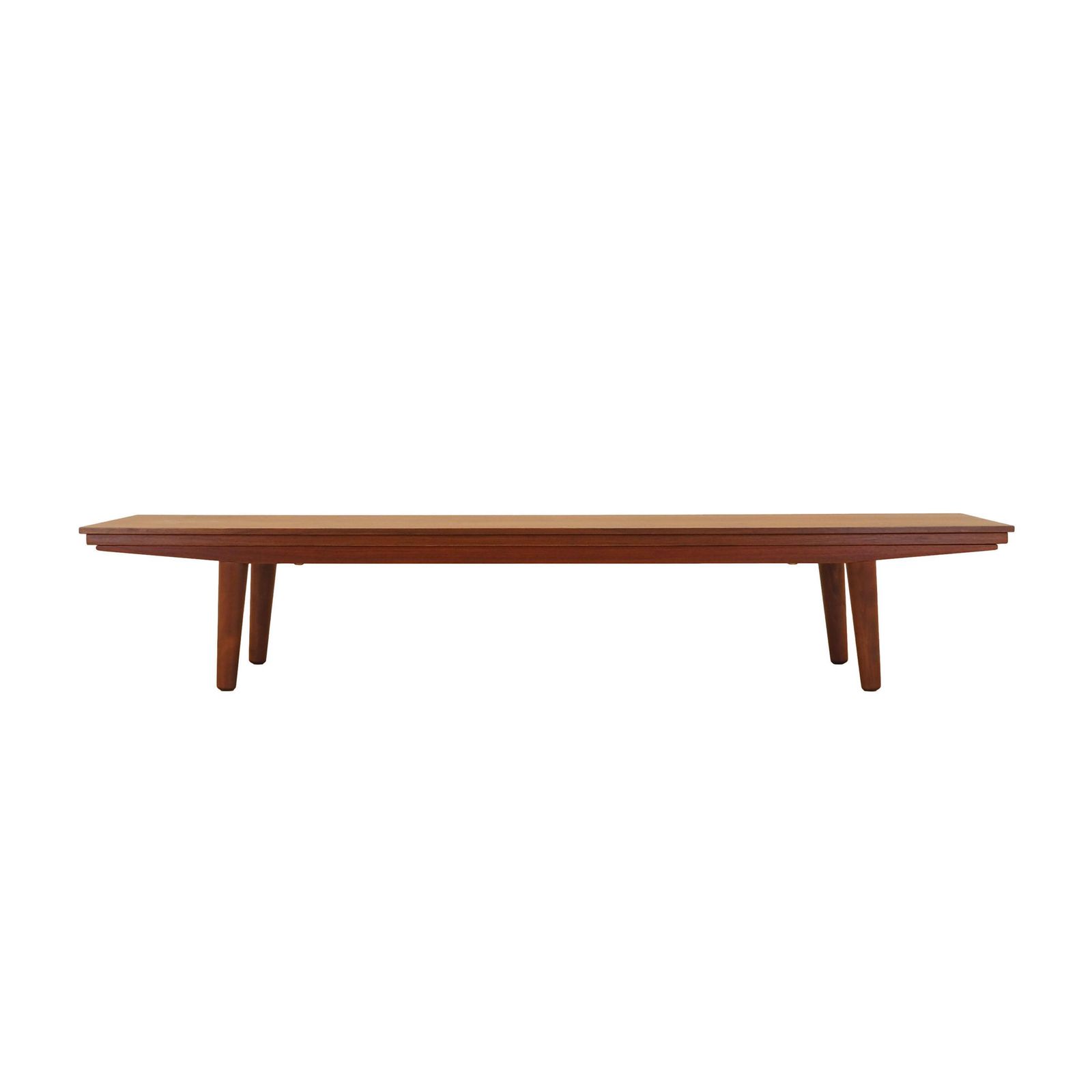 Lowboard danois en teck, années 1970, fabriqué au Danemark