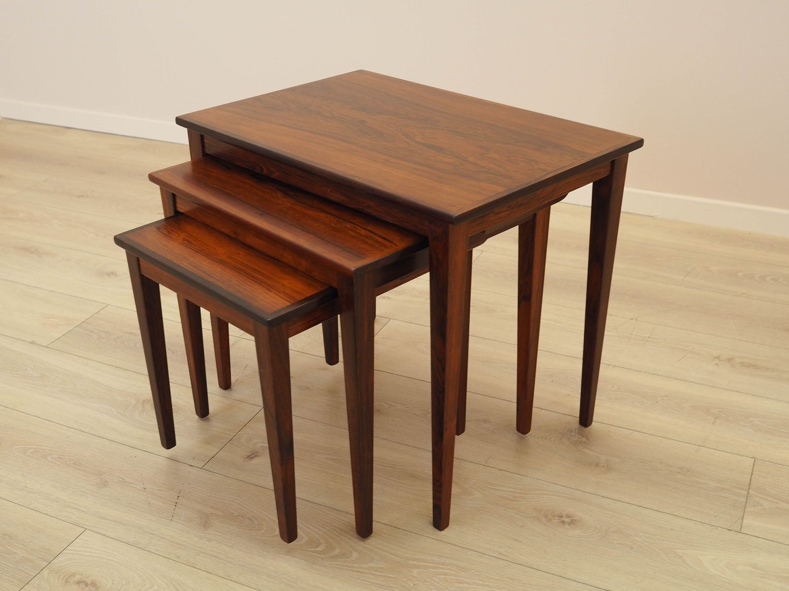 Set Of Three Coffee Tables, Danish Design, 1960s, Made In Denmark photo 679.0