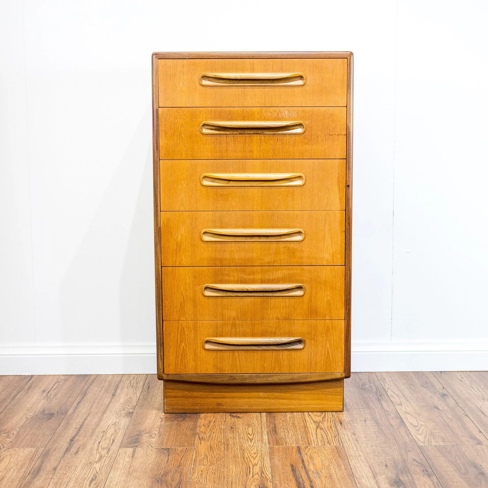 G Plan Fresco Teak 6 Drawer Tallboy By V.B. Wilkins photo furniture