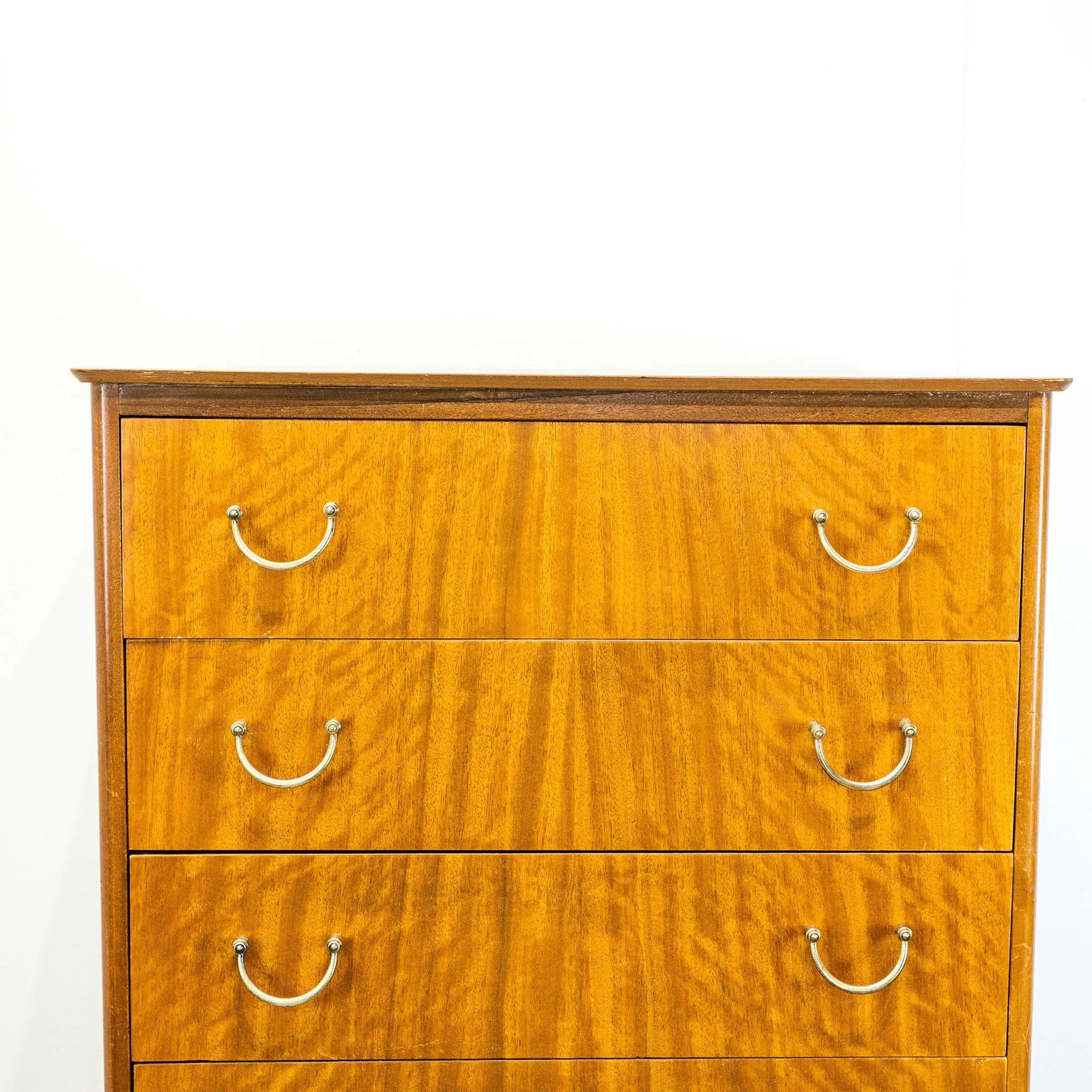 Mid Century Teak 7 Drawer Tallboy photo vinterior