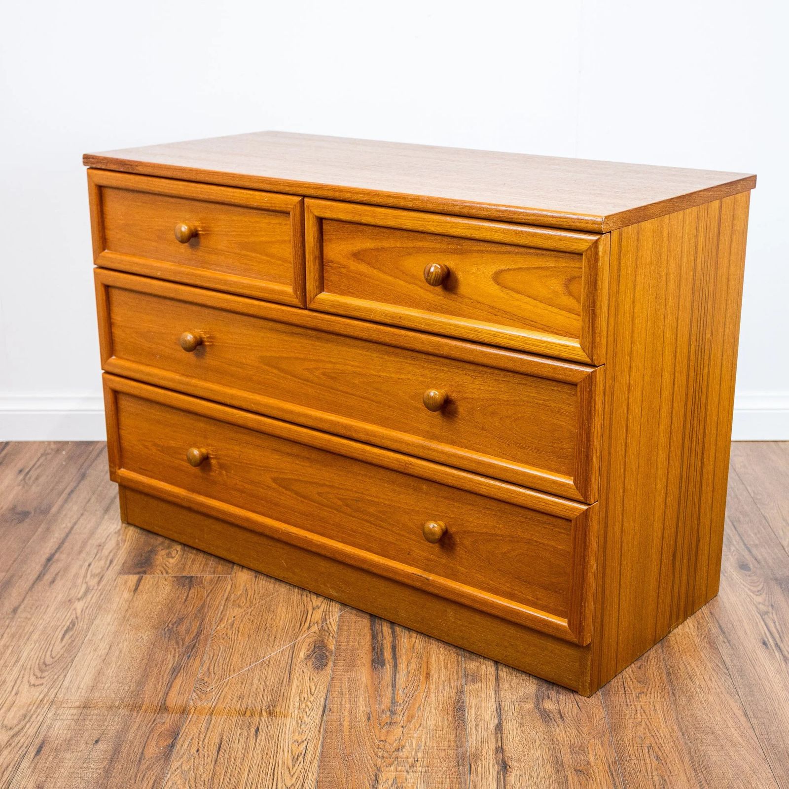 G Plan Albany Teak Chest Of 4 Drawers By Leslie Dandy photo furniture