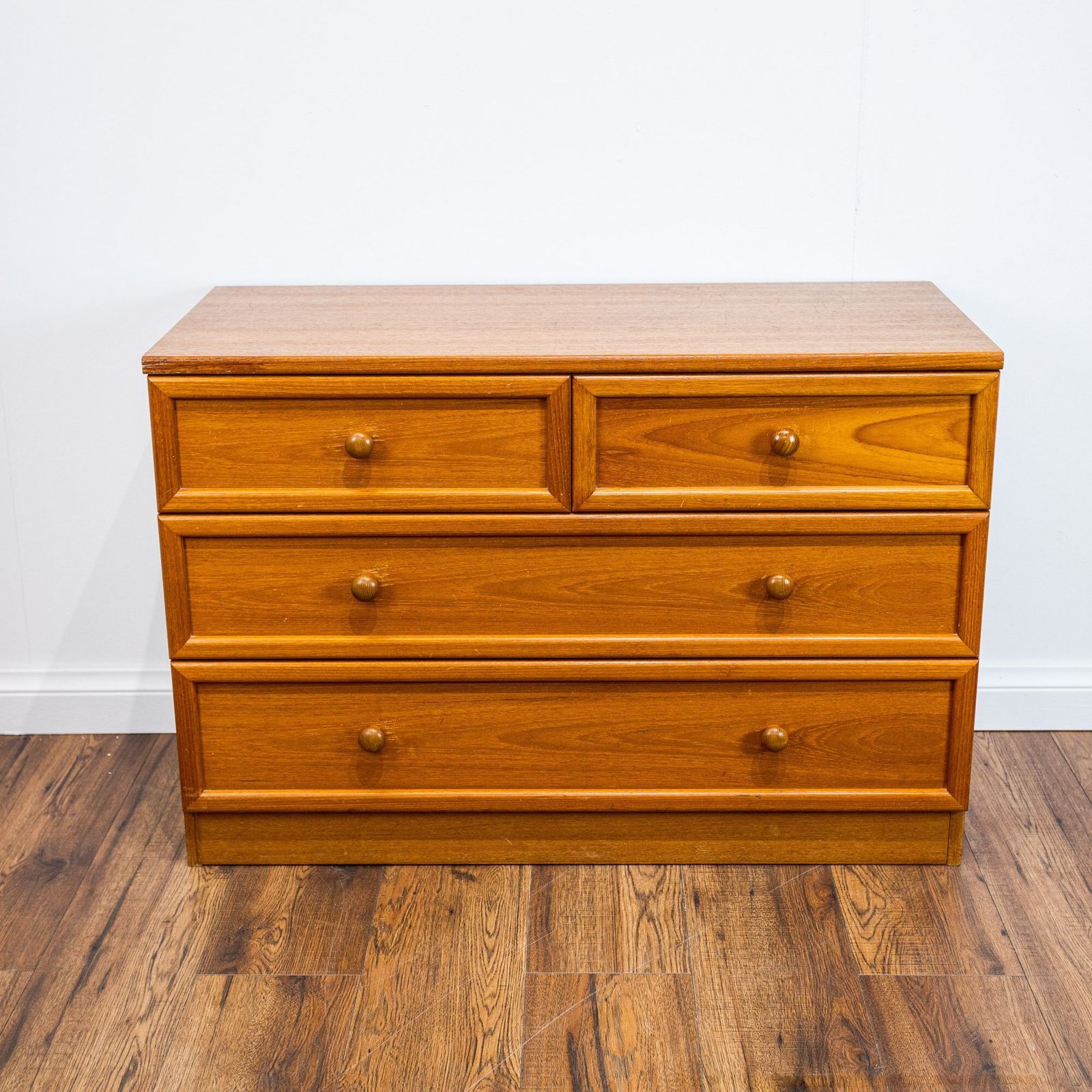 G Plan Albany Teak Chest Of 4 Drawers By Leslie Dandy photo Furniture