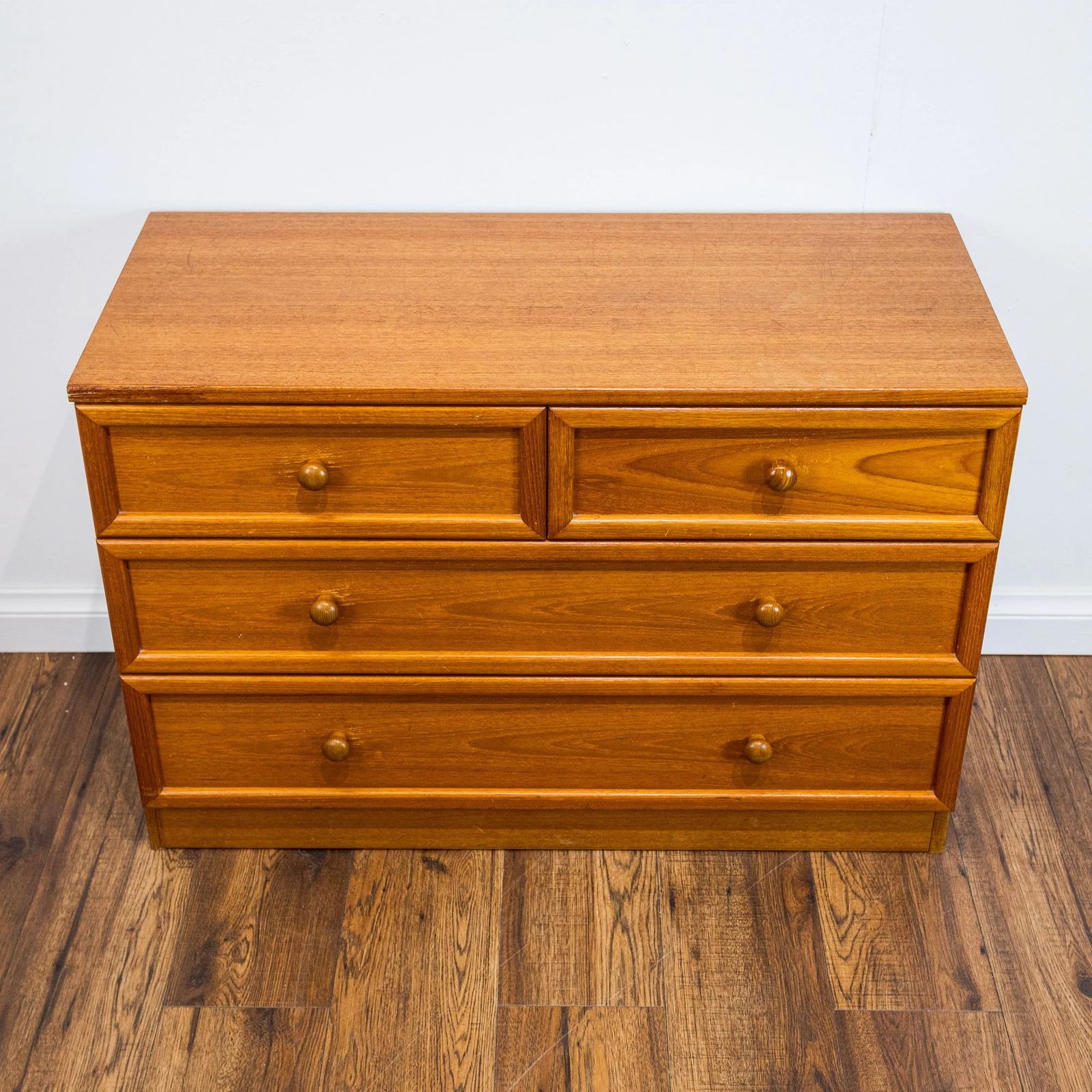 G Plan Albany Teak Chest Of 4 Drawers By Leslie Dandy photo buy