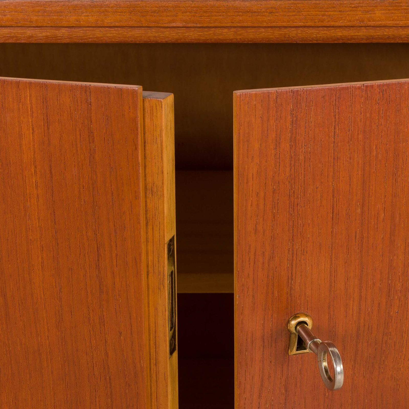 photo for sale Mid Century Teak Wall Unit By Dieter Reinhold For Wk Möbel, Germany, 1960s