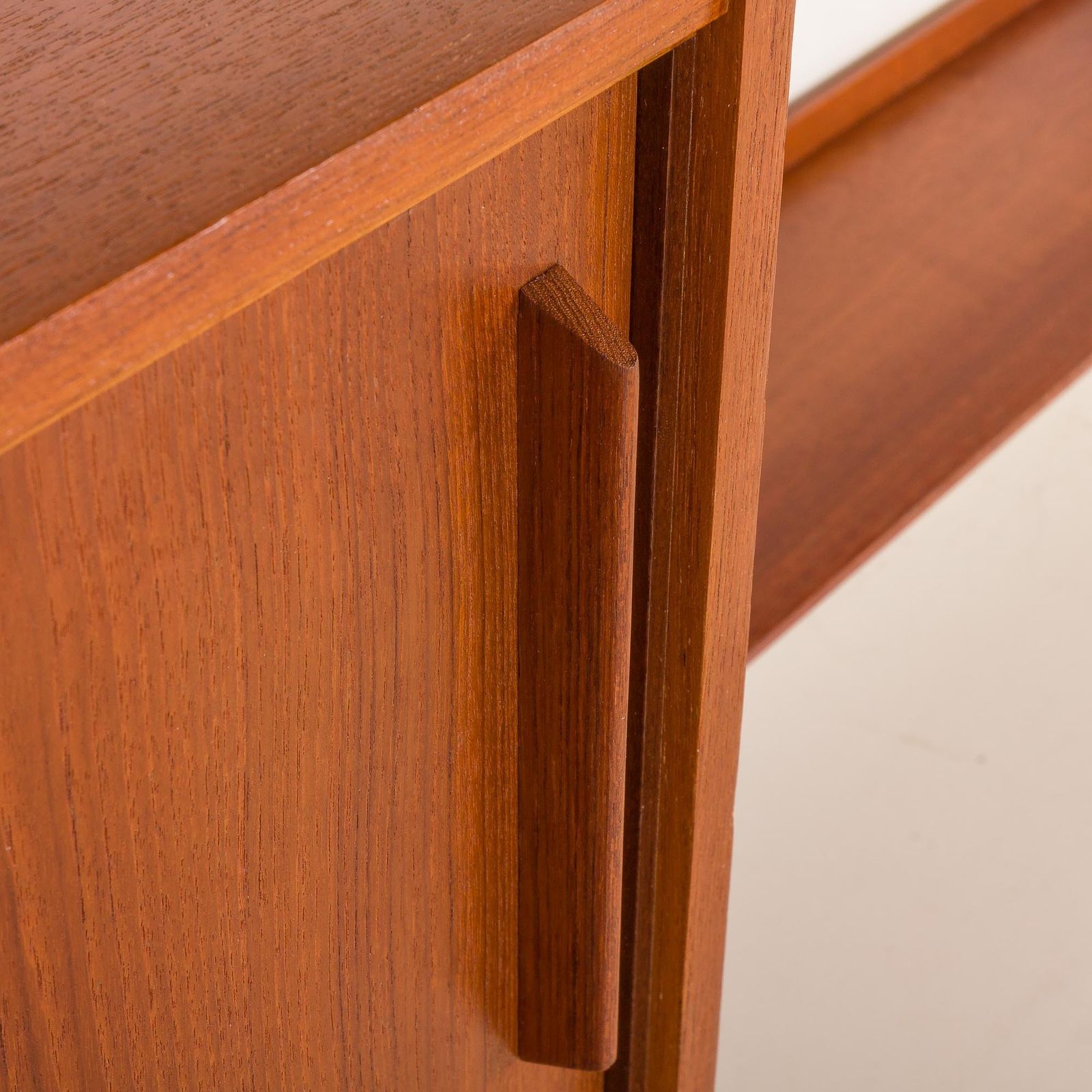 Furniture Mid Century Teak Wall Unit By Dieter Reinhold For Wk Möbel, Germany, 1960s photo