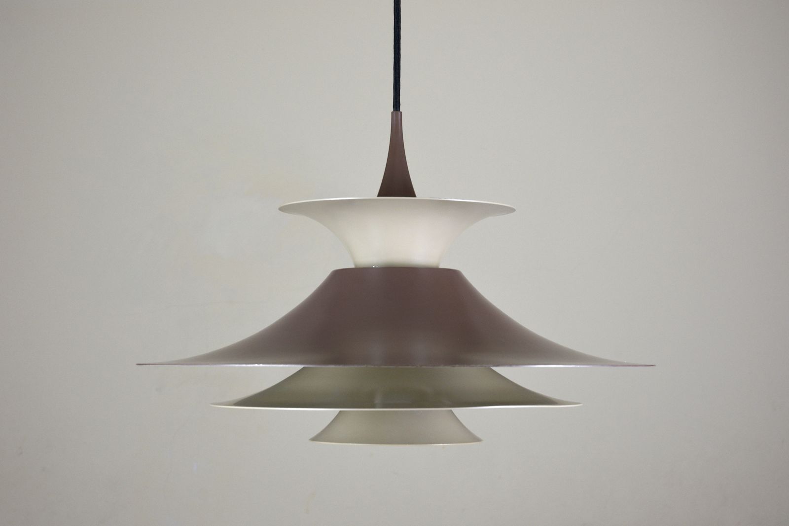 Radius 1 Pendant Lamp By Eric Baslev For Fog And Mørup, 1970s photo vintage