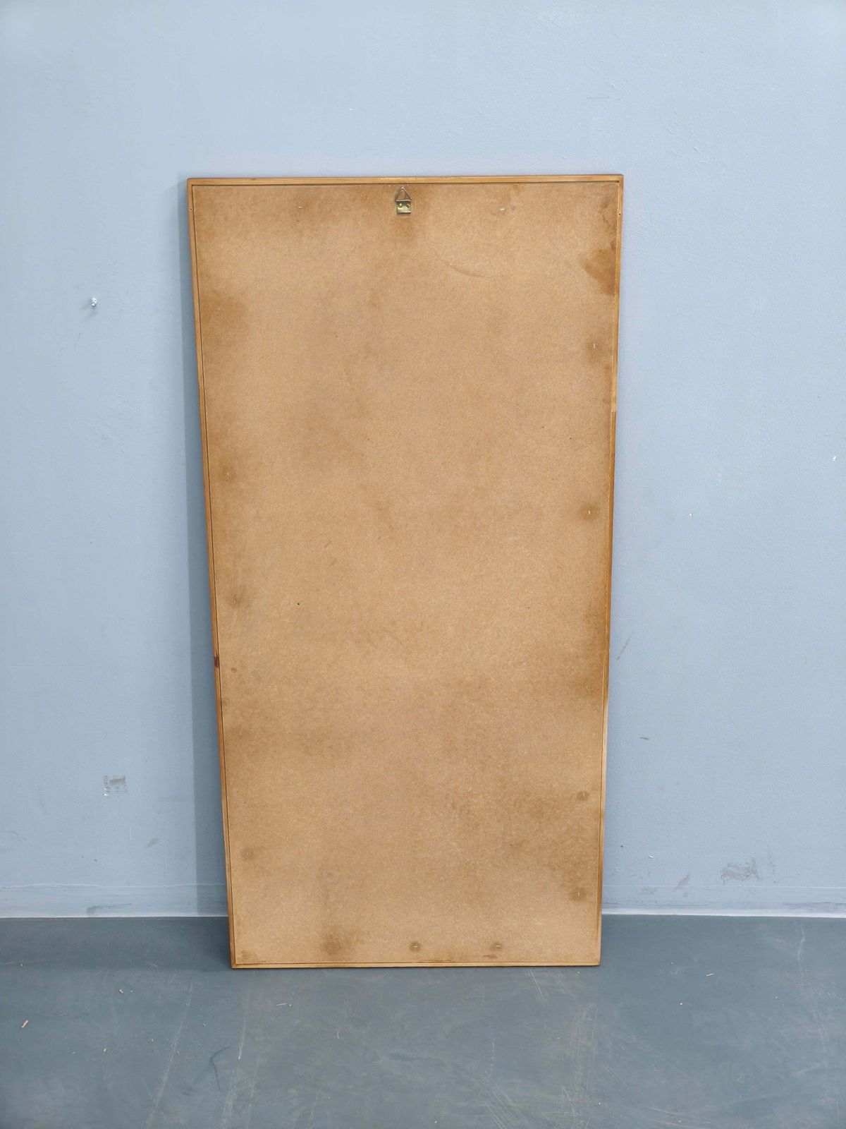Deense wandspiegel van grenenhout met keramische tegels, jaren 1960 photo Woonaccessoires