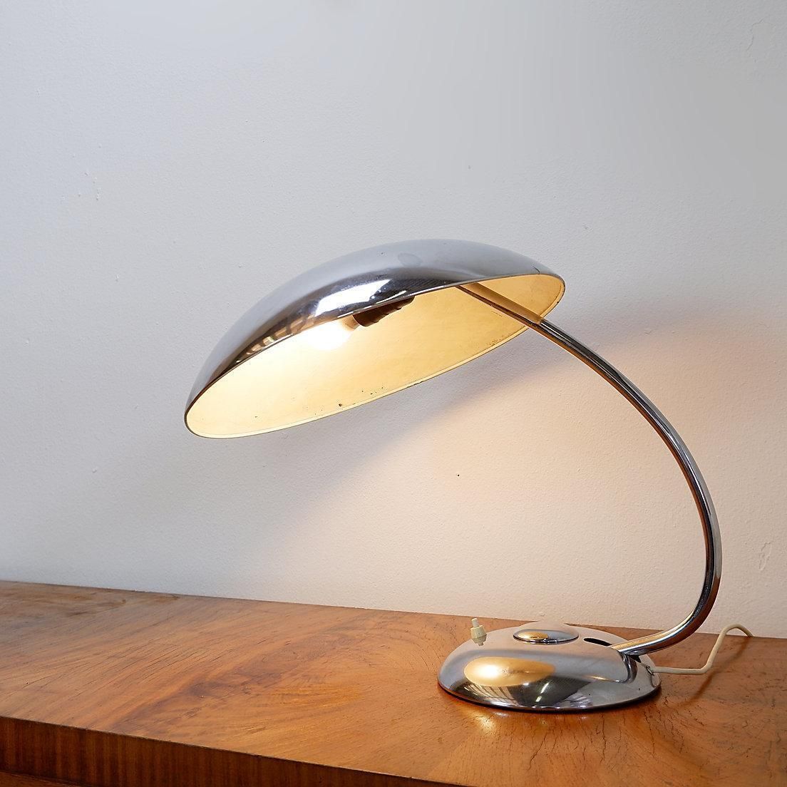 Helo Leuchten Desk Or Table Lamp   Made In The 50s, 60s In Germany photo for sale