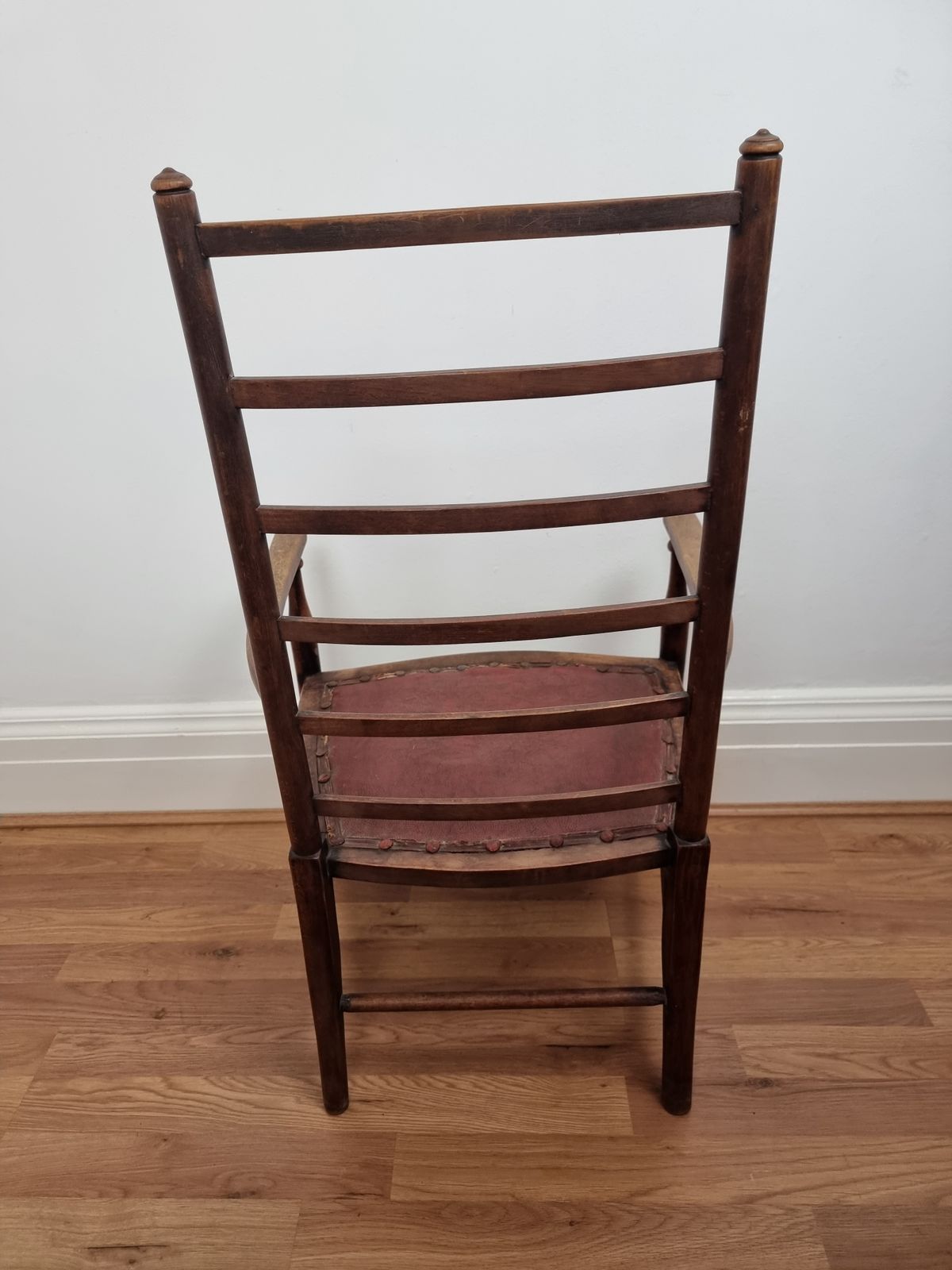 Liberty & Co Arts And Crafts Low Ladder Back Armchair photo furniture
