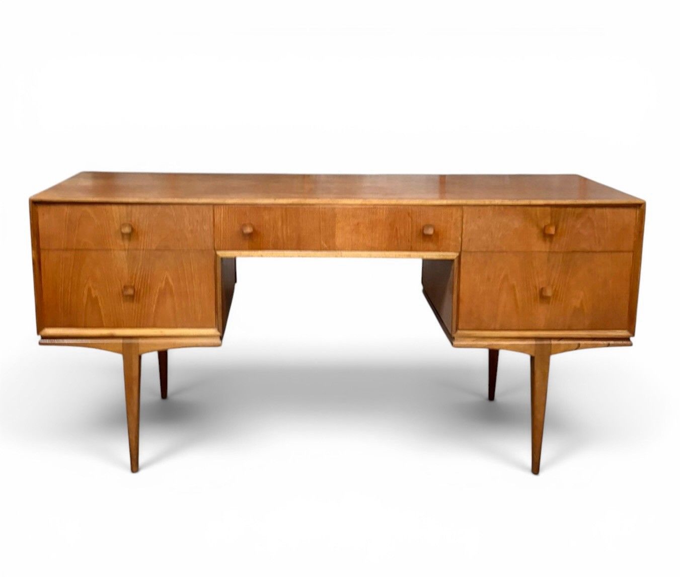 McIntosh Teak Desk And Matching Footstool Mid Century Mid Century C1960s Rare photo vintage