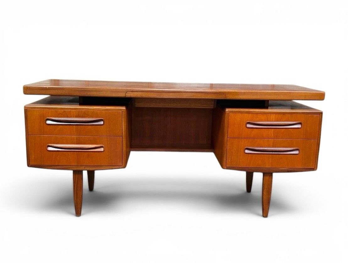 photo furniture G Plan Teak Desk Fresco Mid Century Retro C1960s Floating Surface Rare