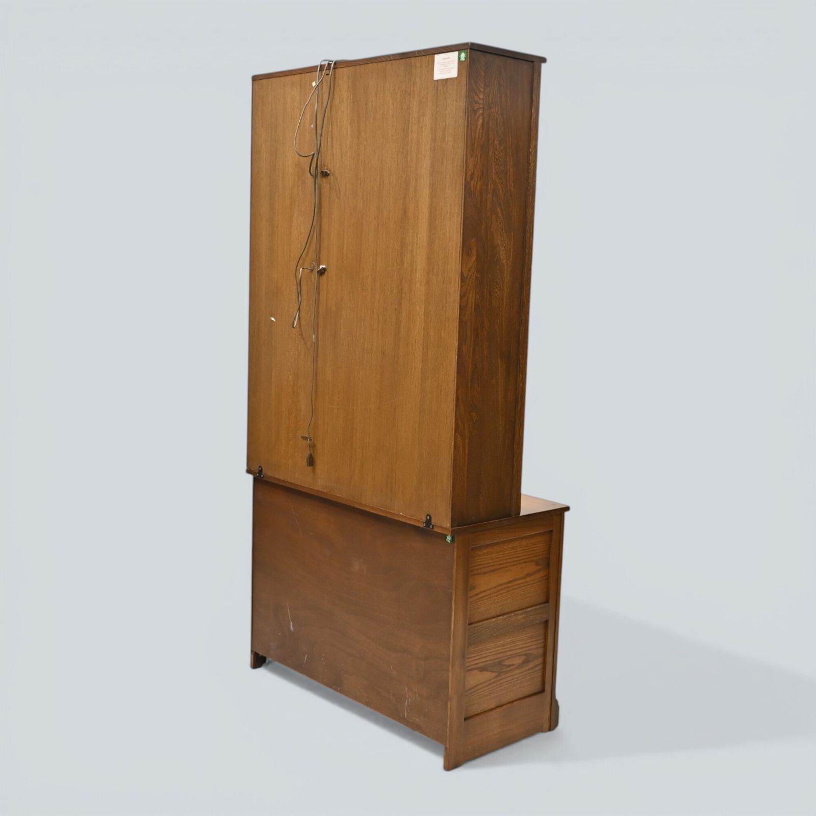 Ercol Mural Wall Unit Display/Drinks Cabinet Golden Dawn Finish Free Uk Delivery photo buy