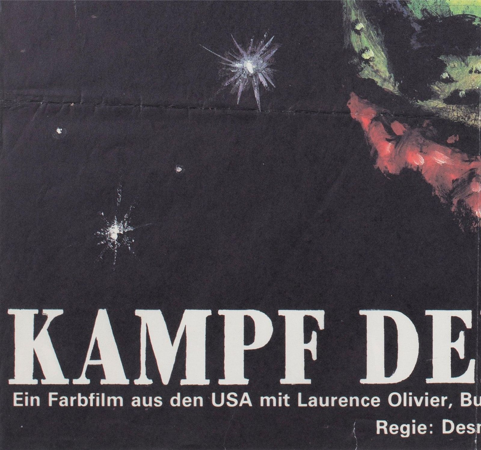 Clash Of The Titans 1985 East German A1 Film Poster, Ernst photo buy