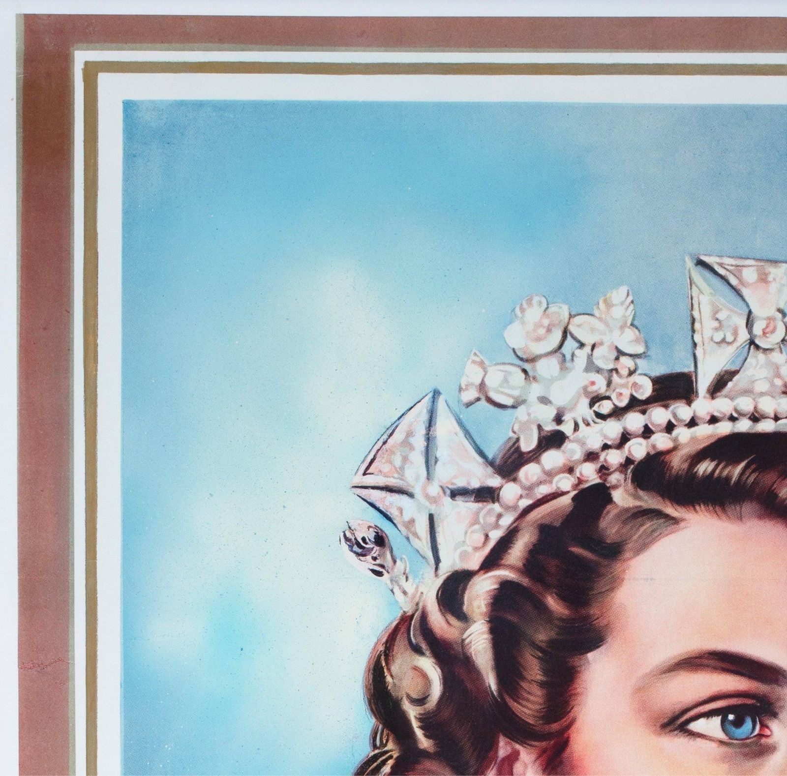 Affiche française du film A Queen Is Crowned, 1953 photo for sale