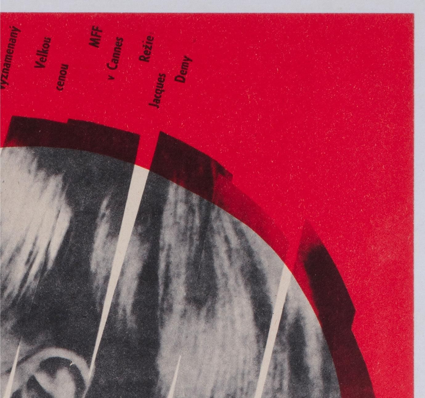 The Umbrellas Of Cherbourg 1966 Czech A3 Film Poster, Miroslav Vystrcil photo Art