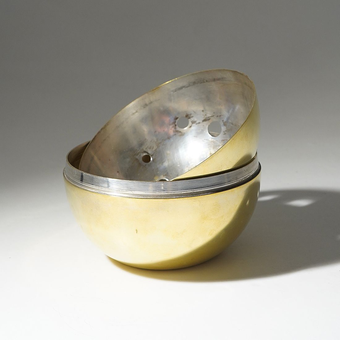 photo for sale Flower Vase By Gio Ponti For Christofle, 1950s