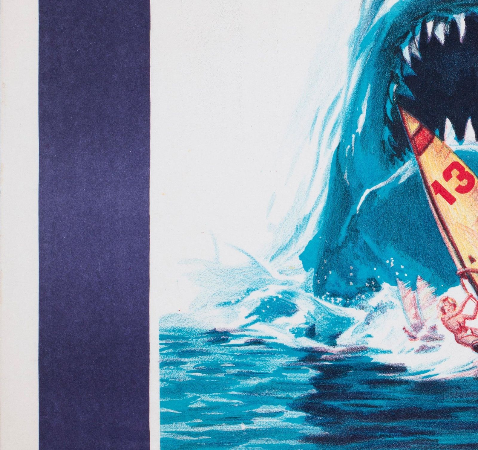Jaws 3 1980s Egyptian Film Poster photo 864.0